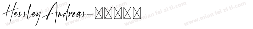 Hessley Andreas字体转换